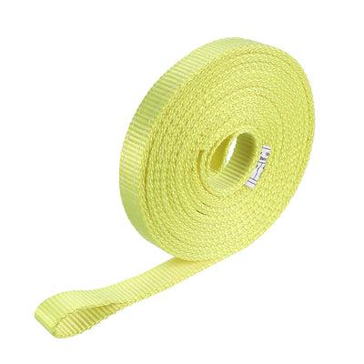 uxcell Uxcell 12 feet Lifting Straps 2200 lbs Lift strap Tow Rope Eye to Eye Webbing strap