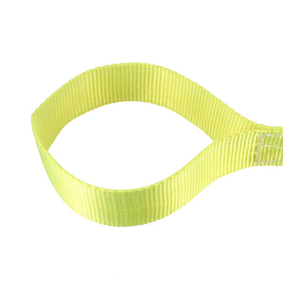 Harfington Uxcell 4 feet Lifting Straps 4400 lbs Lift strap Tow Rope Eye to Eye Webbing strap