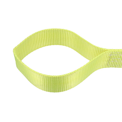 Harfington Uxcell 14 feet Lifting Straps 4400 lbs Lift strap Tow Rope Eye to Eye Webbing strap