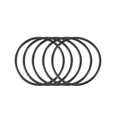 uxcell Uxcell 30pcs Black Nitrile Butadiene Rubber NBR O-Ring 30mm Inner Dia 1.5mm Width