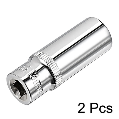 Harfington Uxcell Drive 6-Point Deep Socket, Metric, Cr-V 1