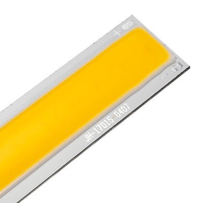 Harfington Uxcell 500mA 5W COB LED Strip Light Lamp Chip Warm White High Power 167mmx10mm Luminous Surface