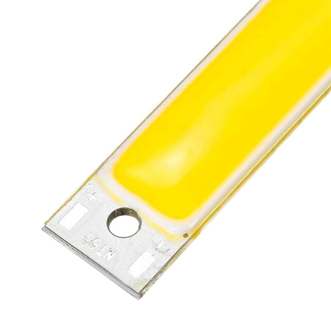 uxcell Uxcell 300mA 1W COB LED Strip Light Lamp Chip Warm White High Power 50mmx7mm Luminous Surface