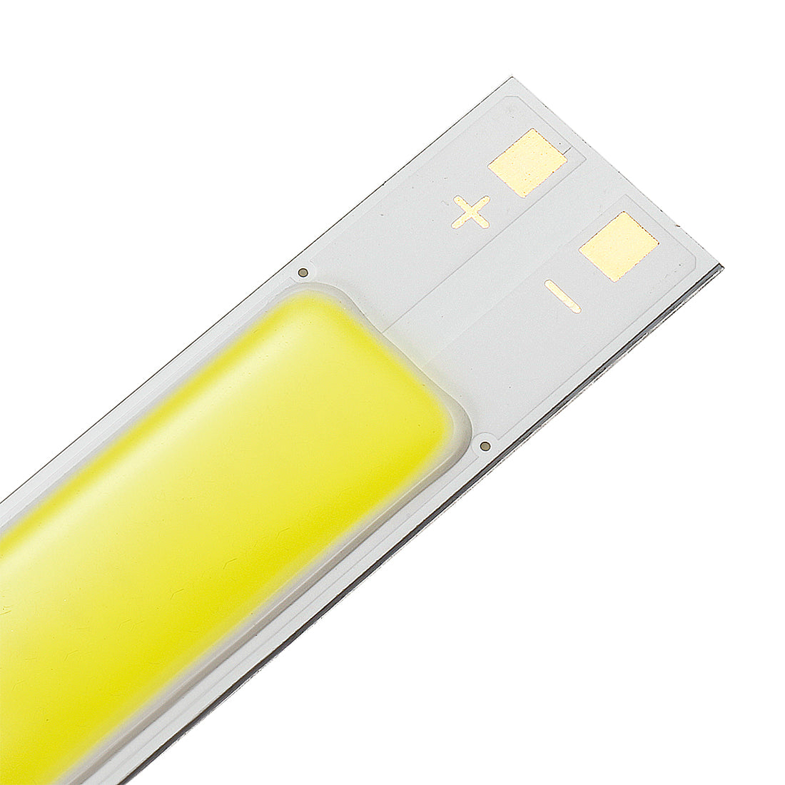 uxcell Uxcell 300mA 7W COB LED Strip Light Lamp Chip Pure White High Power 70mmx11mm Luminous Surface