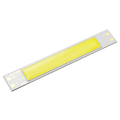 uxcell Uxcell 300mA 7W COB LED Strip Light Lamp Chip Pure White High Power 70mmx11mm Luminous Surface