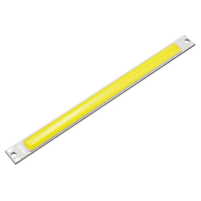 uxcell Uxcell 300mA 6W COB LED Strip Light Lamp Chip Pure White High Power 115mmx8mm Luminous Surface