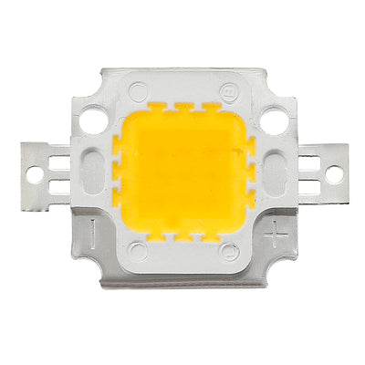 uxcell Uxcell 300mA 10W LED Chip Bulb Surface Mounted Devices Light Beads Warm White Super Bright High Power For Floodlight