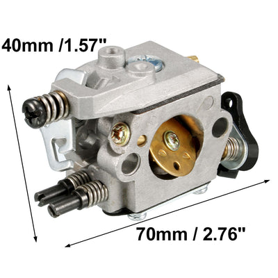 Harfington Uxcell Carburetor for Chainsaw Part Lawn Mower for 51 for 55 for H51