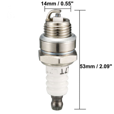 Harfington L7T Two-strokes 14mm Thread Ignition Iridium Spark Plug Parts