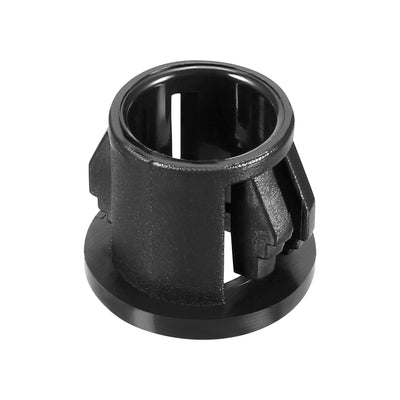 Harfington Uxcell 50pcs 10mm Mounted Dia Snap in Cable Hose Bushing Grommet Protector Black