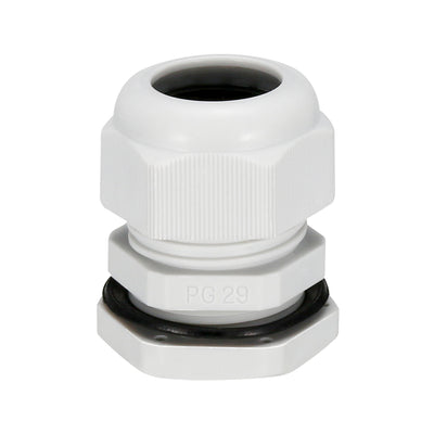 Harfington Uxcell Metric Cable Gland Waterproof Plastic Connector Adjustable Locknut
