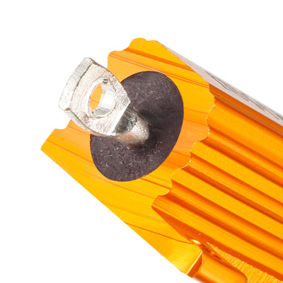 Harfington Uxcell Aluminum Case Resistor 10W 100 Ohm Wirewound for LED Converter with Rod Post 10W100RJ