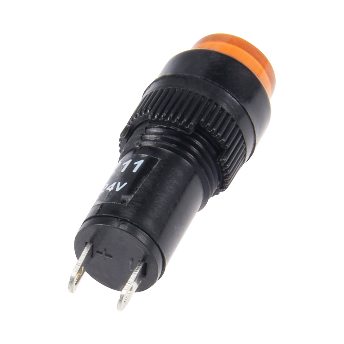 Harfington Indicator Lights DC 24V Neon Bulb Flush Panel Mount 10pcs