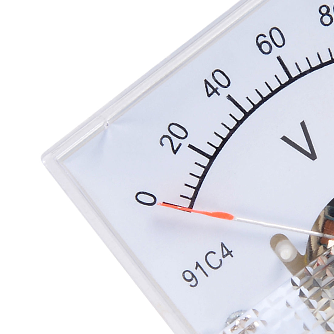 uxcell Uxcell DC 0-100V Analog Panel Voltage Gauge Volt Meter 91C4 2.5% Error