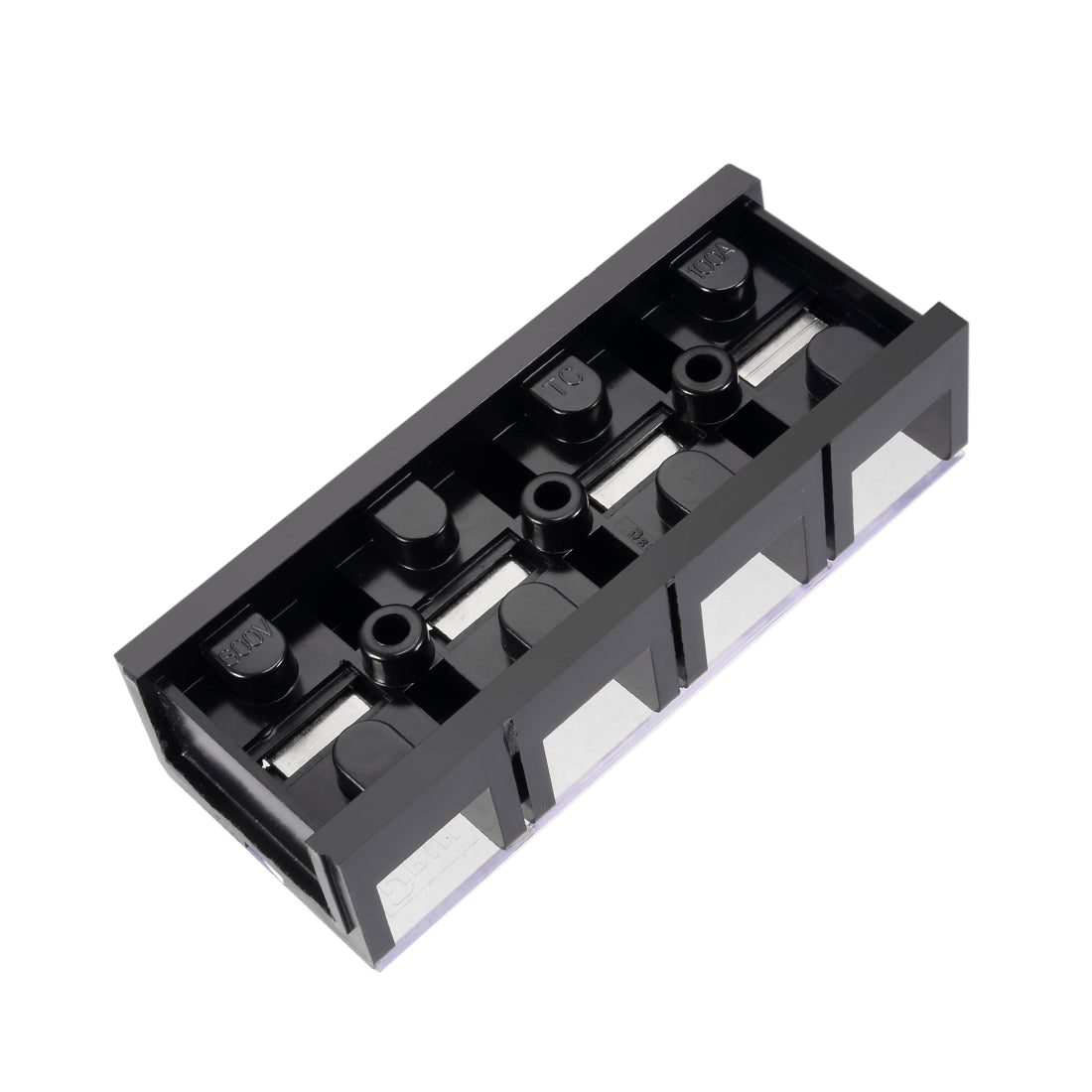 Harfington Dual Rows 4 Positions 600V 100A Wire Barrier Block Terminal Strip