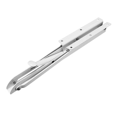 Harfington Uxcell 12-inch Shelf Bracket, 90 Degree, Folding Angle Supports, 220lbs Capacity, 2pcs