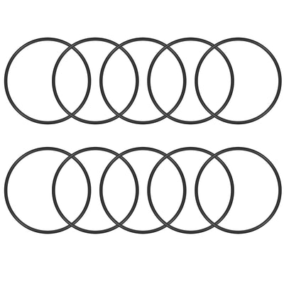 uxcell Uxcell O-Rings Nitrile Rubber 48mm x 52mm x 2mm Seal Rings Sealing Gasket 10pcs