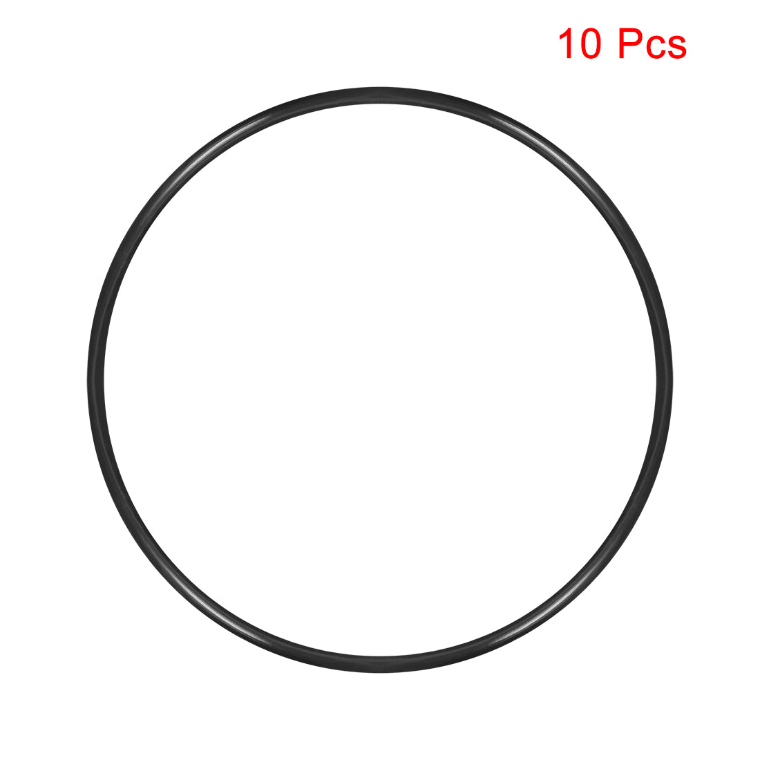 uxcell Uxcell O-Rings Nitrile Rubber 66mm x 70mm x 2mm Seal Rings Sealing Gaskets 10 Pieces