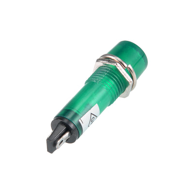 Harfington Signal Indicator Dash Light DC 24V LED Bulbs Panel Mount 10pcs