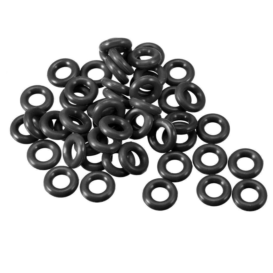 uxcell Uxcell O-Rings Nitrile Rubber 2mm x 5mm x 1.5mm Seal Rings Sealing Gasket 50pcs