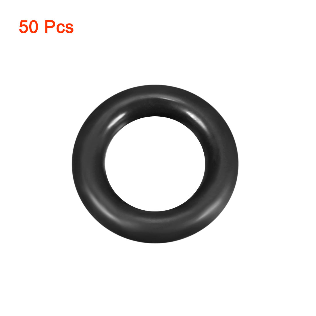 uxcell Uxcell O-Rings Nitrile Rubber 4.5mm x 7.5mm x 1.5mm Seal Rings Sealing Gasket 50pcs