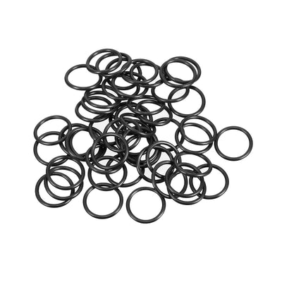 uxcell Uxcell O-Rings Nitrile Rubber 13mm x 16mm x 1.5mm Seal Rings Sealing Gasket 50pcs