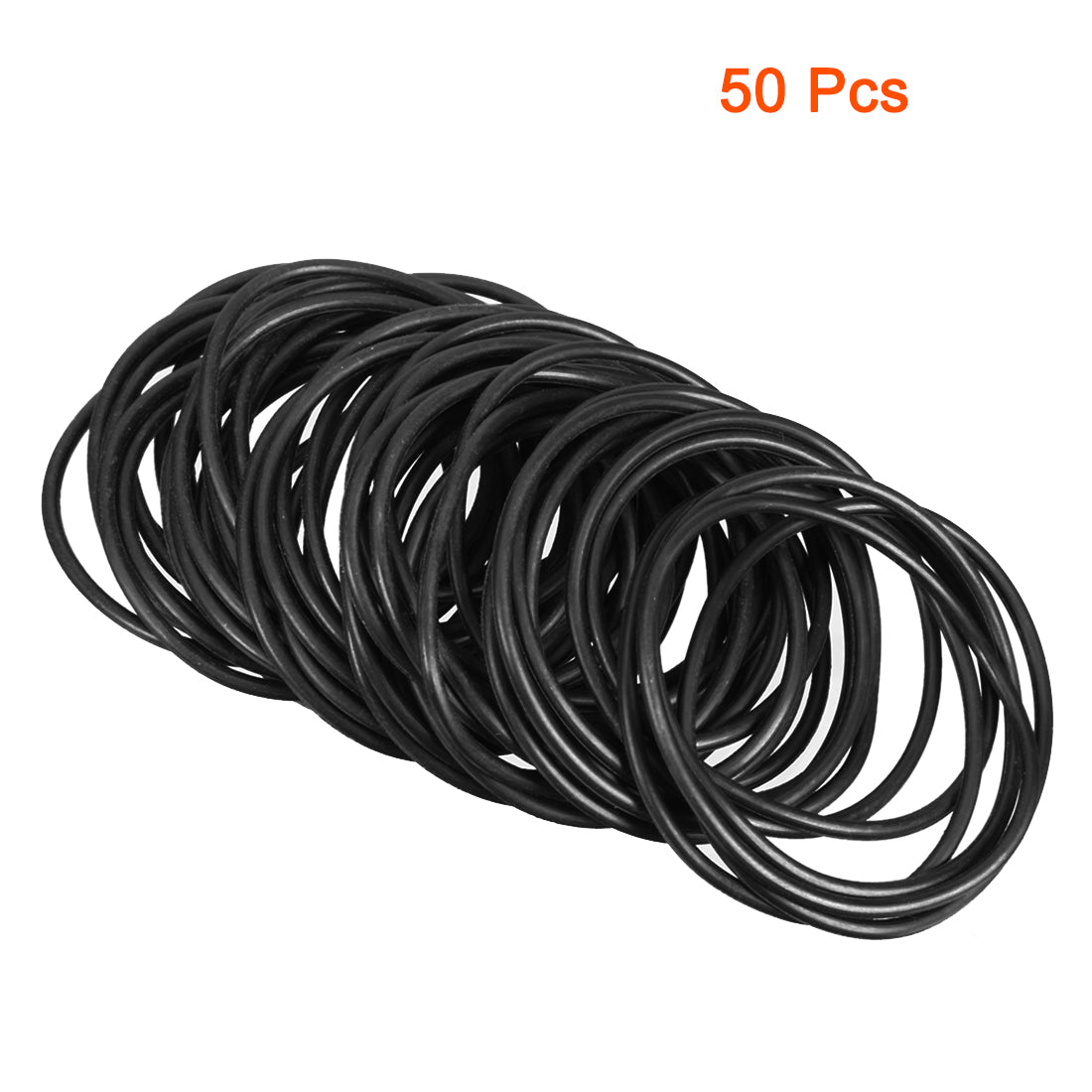uxcell Uxcell O-Rings Nitrile Rubber 31mm x 34mm x 1.5mm Seal Rings Sealing Gasket 50pcs
