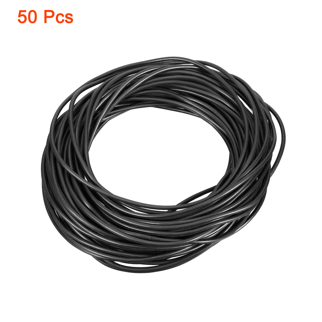 uxcell Uxcell O-Rings Nitrile Rubber 62mm x 65mm x 1.5mm Seal Rings Sealing Gasket 50pcs
