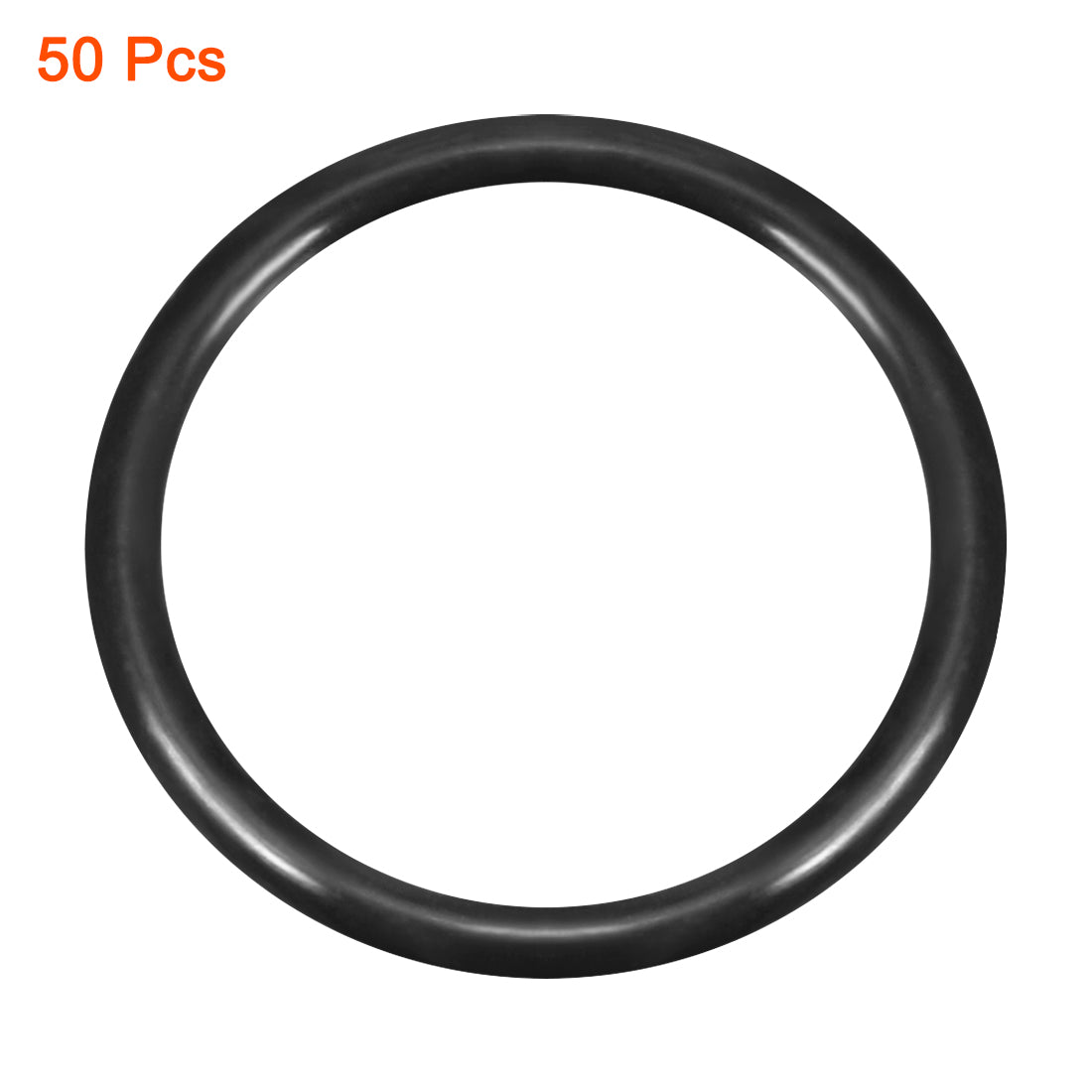 uxcell Uxcell O-Rings Nitrile Rubber 23.2mm x 28mm x 2.4mm Seal Rings Sealing Gasket 50pcs