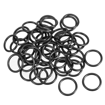 uxcell Uxcell O-Rings Nitrile Rubber 23.2mm x 28mm x 2.4mm Seal Rings Sealing Gasket 50pcs