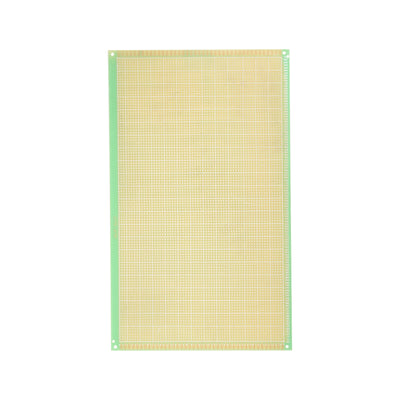 Harfington 18x30cm Single Sided Universal Printed Circuit Board for DIY Soldering Green Thickness 1.6mm 1pcs