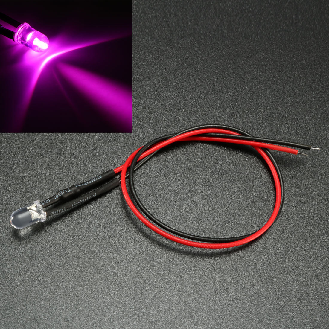 uxcell Uxcell Pre-Wired Diffused LED Diodes Light for Parties