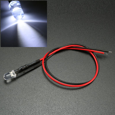 Harfington Uxcell Pre-Wired Diffused LED Diodes Light for Parties