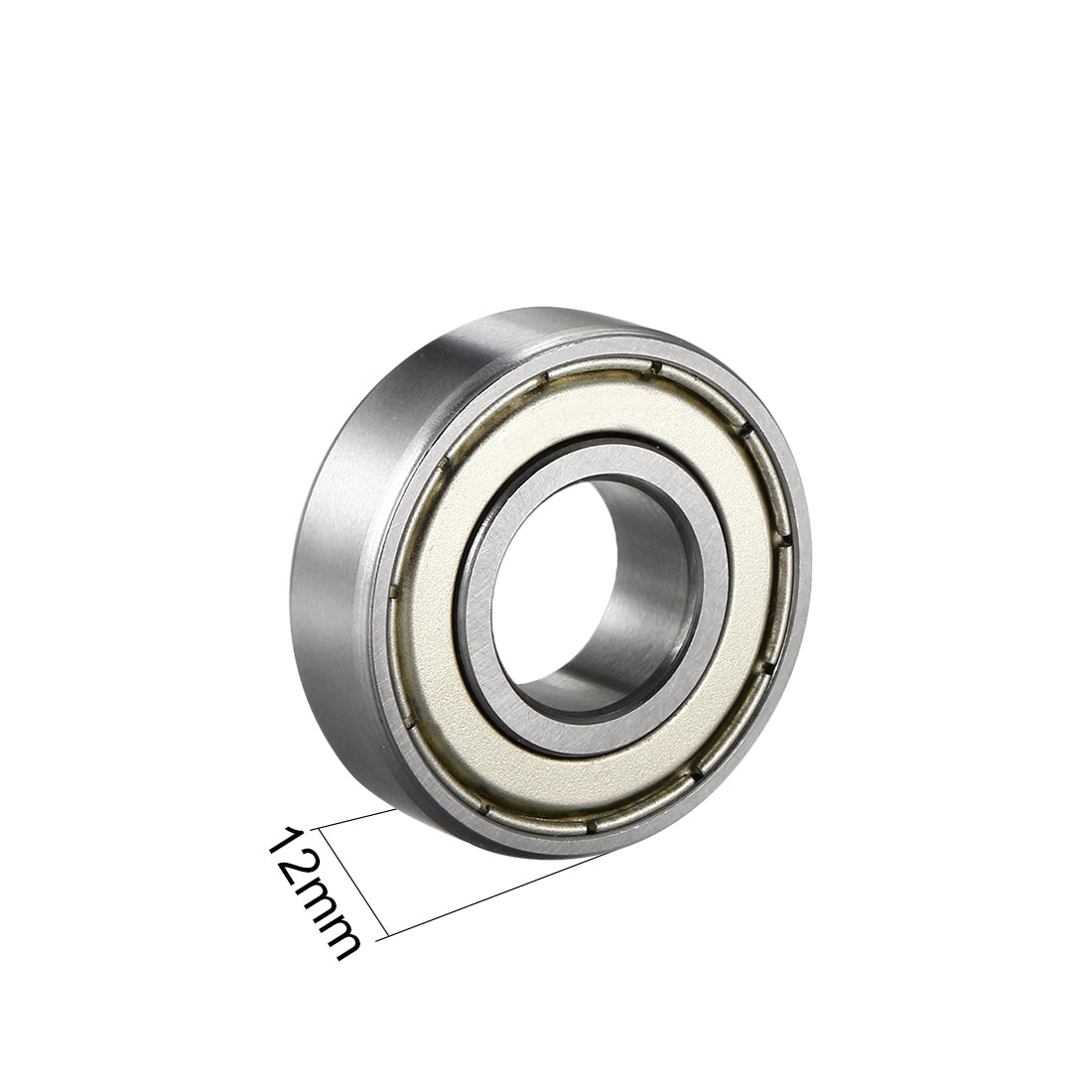 uxcell Uxcell Deep Groove Ball Bearings Metric Double Shielded Chrome Steel Roller Z2