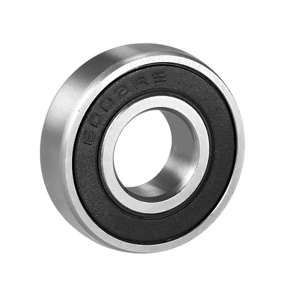 Harfington Deep Groove Ball Bearing 6002RS Single Sealed, 15mm x 32mm x 9mm Chrome Steel Bearings