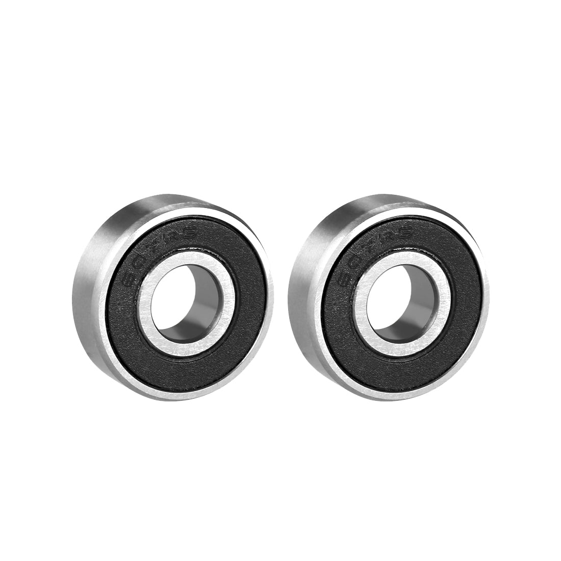 uxcell Uxcell Deep Groove Ball Bearings Metric Single Sealed Chrome Steel P0 Z2 Bearing