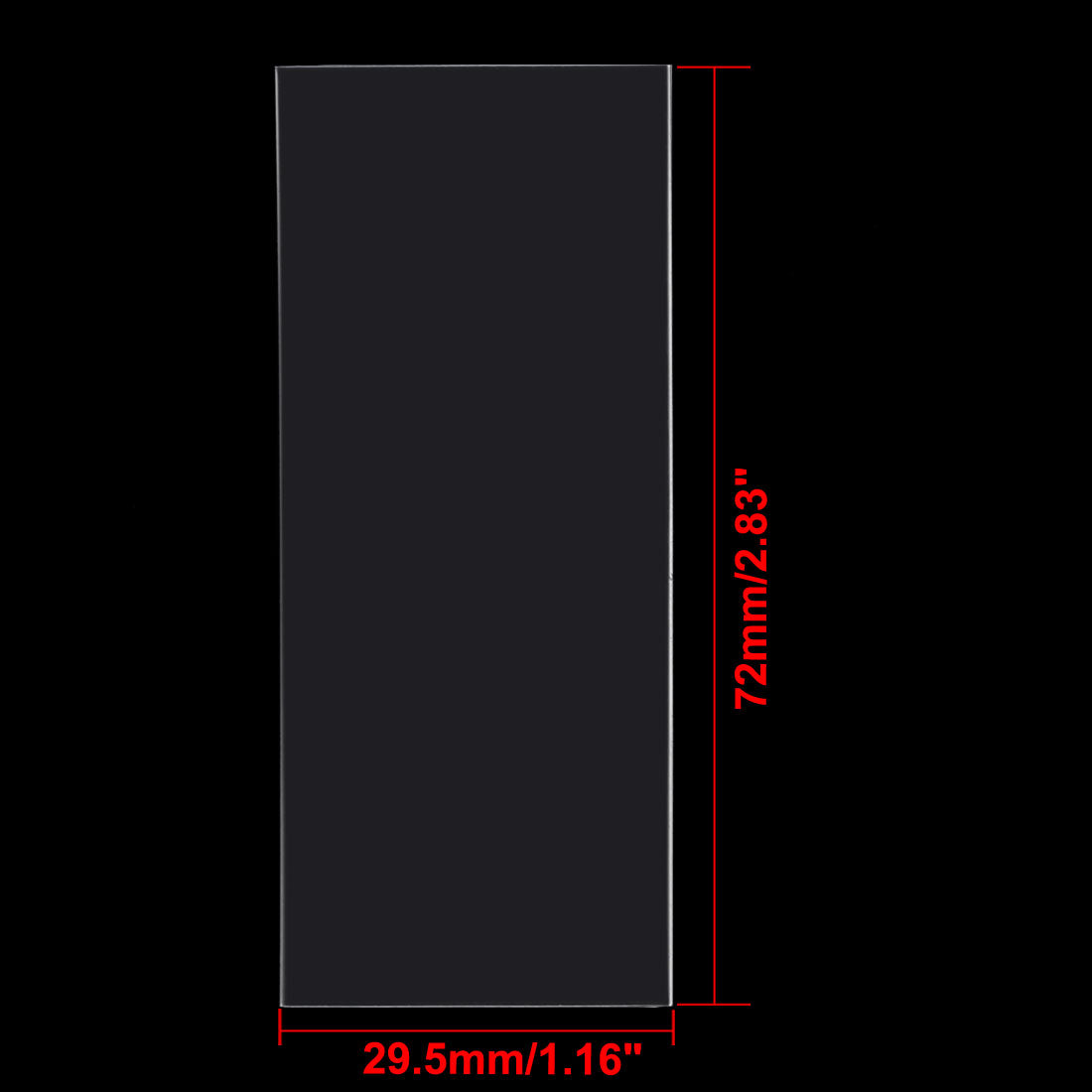 uxcell Uxcell PVC Heat Shrink Tubing 29.5mm Flat Width Pre Cut Heat Shrink Wrap Tube for 18650 72mm Length Clear 20pcs