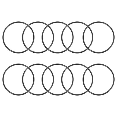 uxcell Uxcell O-Rings Nitrile Rubber 50.2mm x 55mm x 2.4mm Seal Rings Sealing Gasket 10pcs