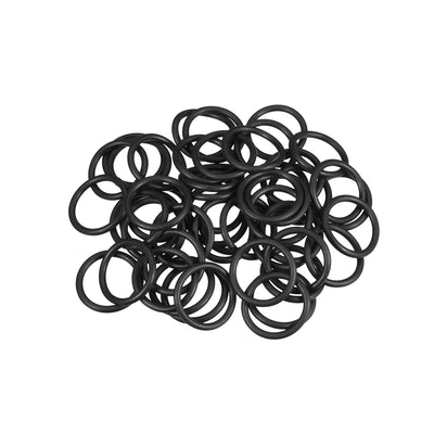 uxcell Uxcell O-Rings Nitrile Rubber 21.8mm x 28mm x 3.1mm Seal Rings Sealing Gasket 50pcs