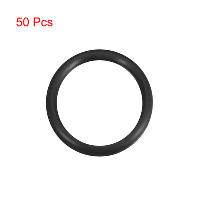 Harfington Uxcell O-Rings Nitrile Rubber 22.8mm x 29mm x 3.1mm Seal Rings Sealing Gasket 50pcs