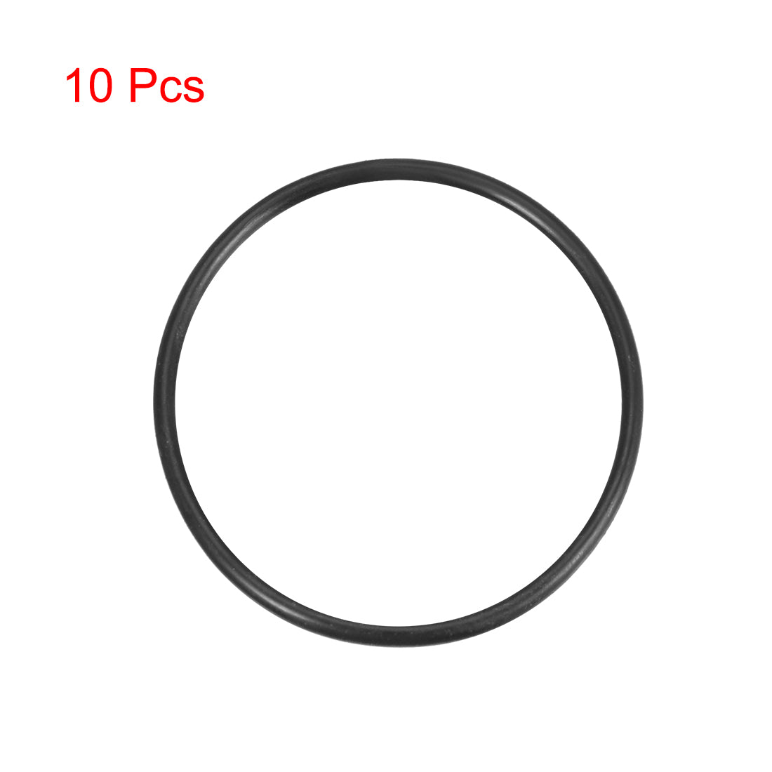 uxcell Uxcell O-Rings Nitrile Rubber 43.8mm x 50mm x 3.1mm Seal Rings Sealing Gasket 10pcs