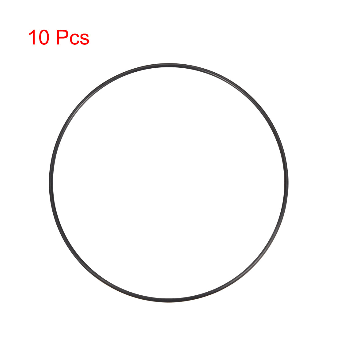 uxcell Uxcell O-Rings Nitrile Rubber 148.8mm x 155mm x 3.1mm Seal Rings Sealing Gasket 10pcs