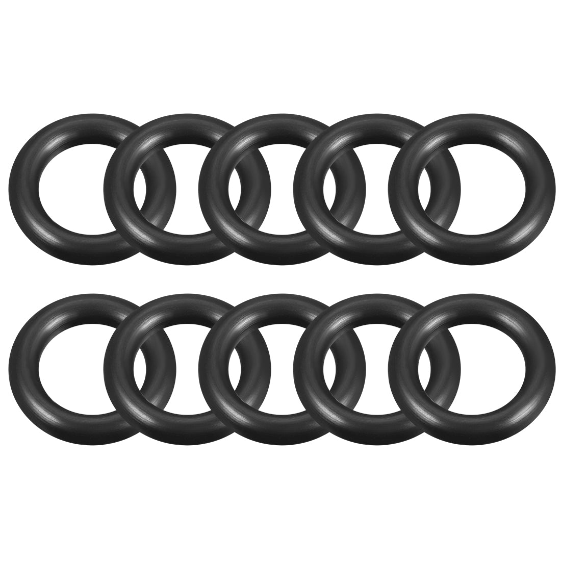 uxcell Uxcell O-Rings Nitrile Rubber 16mm x 26mm x 5mm Seal Rings Sealing Gasket 10pcs