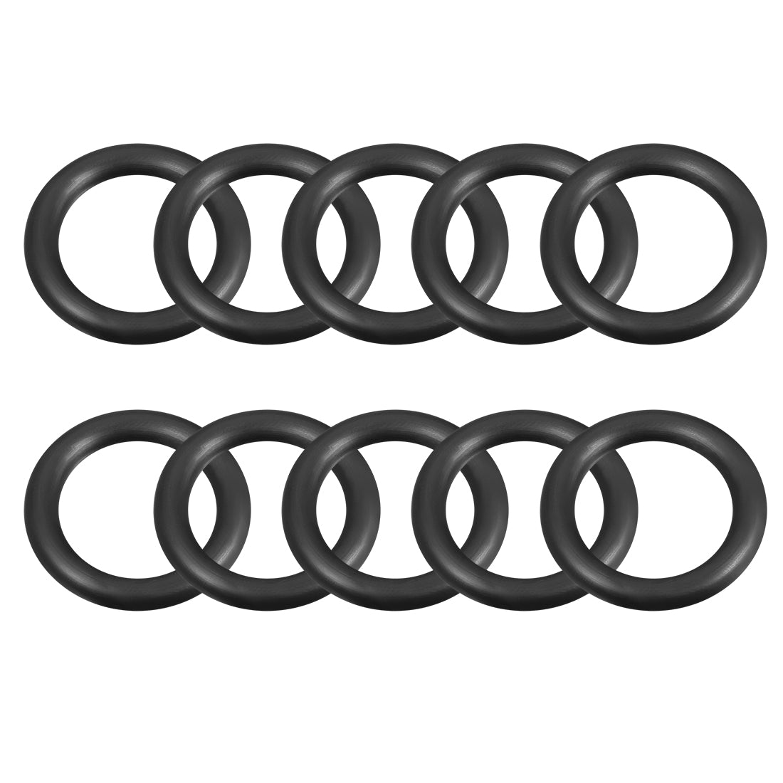 uxcell Uxcell O-Rings Nitrile Rubber 24mm x 34mm x 5mm Seal Rings Sealing Gasket 10pcs
