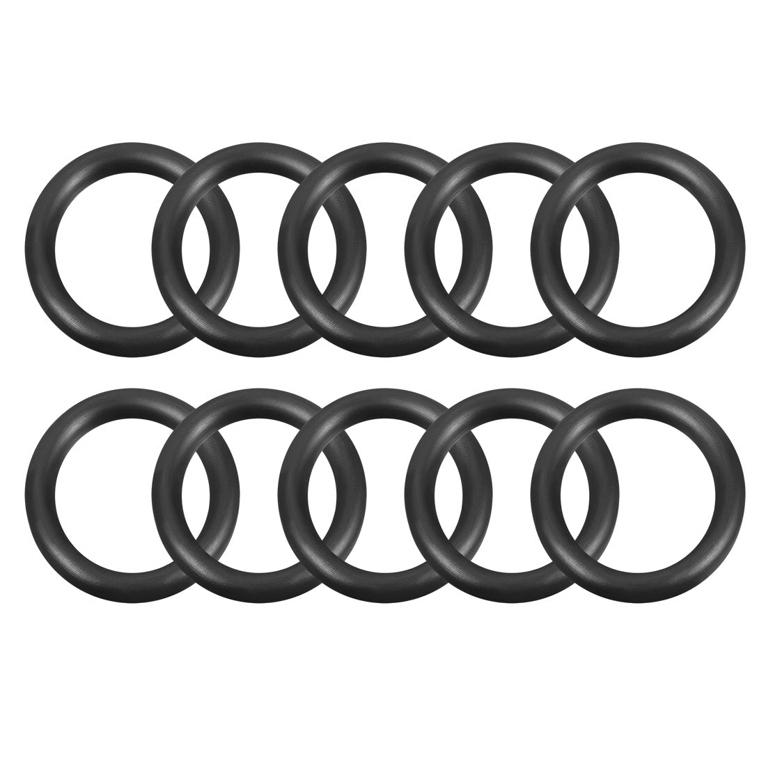 uxcell Uxcell O-Rings Nitrile Rubber 25mm x 35mm x 5mm Seal Rings Sealing Gasket 10pcs