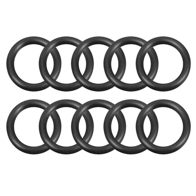uxcell Uxcell O-Rings Nitrile Rubber 25mm x 35mm x 5mm Seal Rings Sealing Gasket 10pcs