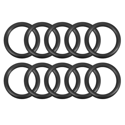 uxcell Uxcell O-Rings Nitrile Rubber 30mm x 40mm x 5mm Seal Rings Sealing Gasket 10pcs