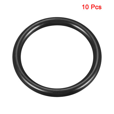 Harfington Uxcell O-Rings Nitrile Rubber 50mm x 60mm x 5mm Seal Rings Sealing Gaskets 10 Pieces