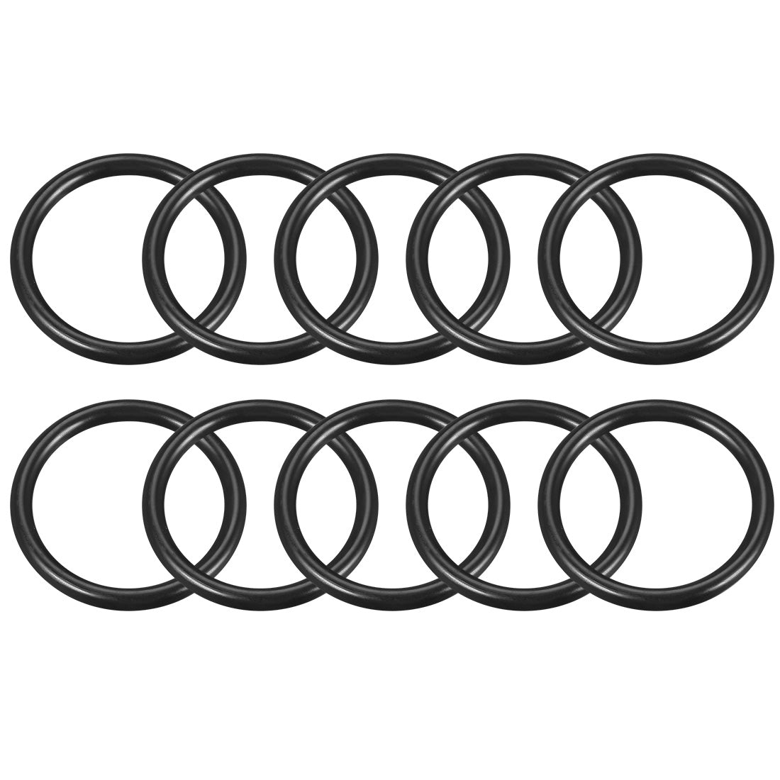 uxcell Uxcell O-Rings Nitrile Rubber 50mm x 60mm x 5mm Seal Rings Sealing Gaskets 10 Pieces
