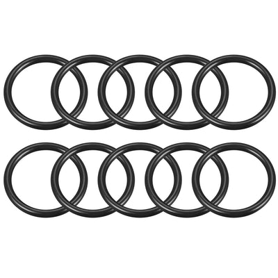 uxcell Uxcell O-Rings Nitrile Rubber 50mm x 60mm x 5mm Seal Rings Sealing Gaskets 10 Pieces